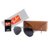 Солнцезащитные очки Ray Ban Aviator (Авиаторы-капли) 3025-58-14-black