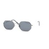 Сонцезахисні окуляри Ray Ban Round metal (Круглі) 3556-с3