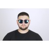 Сонцезахисні окуляри Ray Ban Round metal (Круглі) 4246-blue