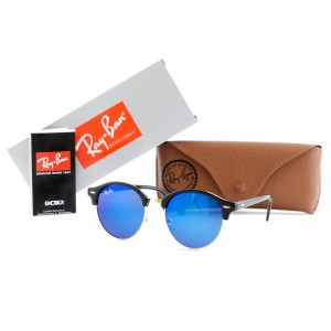 Ray Ban Round metal (Круглі) 4246-blue