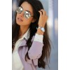 Солнцезащитные очки Ray Ban Aviator (Авиаторы-капли) 3026z-silver