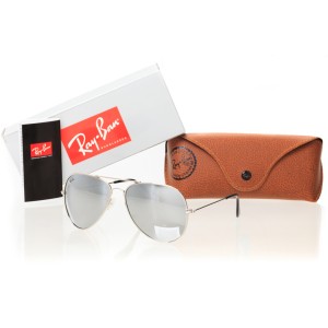 Ray Ban Aviator (Авіатори-каплі) 3026z-silver