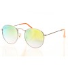 Сонцезахисні окуляри Ray Ban Round metal (Круглі) 3447lime-silver