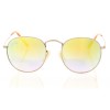 Солнцезащитные очки Ray Ban Round metal (Круглые) 3447lime-silver