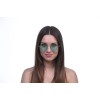 Солнцезащитные очки Ray Ban Round metal (Круглые) 8144green