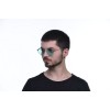 Солнцезащитные очки Ray Ban Round metal (Круглые) 8144green