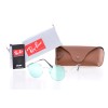 Солнцезащитные очки Ray Ban Round metal (Круглые) 8144green