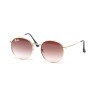 Сонцезахисні окуляри Ray Ban Round metal (Круглі) 6002-brown