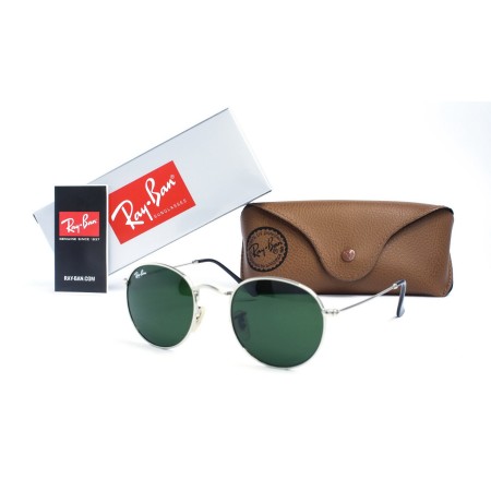 Ray Ban Round Metal 3447-green-s