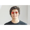 Сонцезахисні окуляри Ray Ban Round metal (Круглі) 3447orange-silver