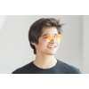 Солнцезащитные очки Ray Ban Round metal (Круглые) 3447orange-silver