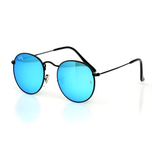 Ray Ban Round metal (Круглые) 3447aqua-b. Photo 2