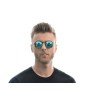 Солнцезащитные очки Ray Ban Round metal (Круглые) 3447aqua-b