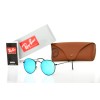 Солнцезащитные очки Ray Ban Round metal (Круглые) 3447aqua-b