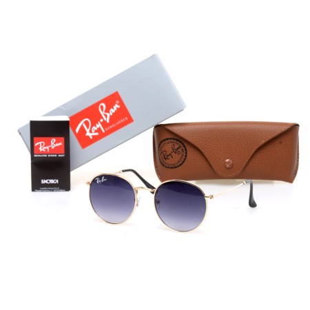 Сонцезахисні окуляри Ray Ban Round metal (Круглі) 6002-bg