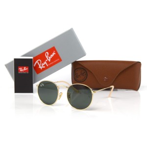 Ray Ban Round metal (Круглі) 3447-black-g