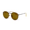 Сонцезахисні окуляри Ray Ban Round metal (Круглі) 3447-brown-br