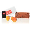 Солнцезащитные очки Ray Ban Original (Ориджинал) 3026D-orange-bl